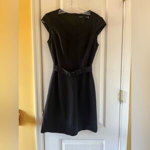 Karen Millen Black Dress with Belt